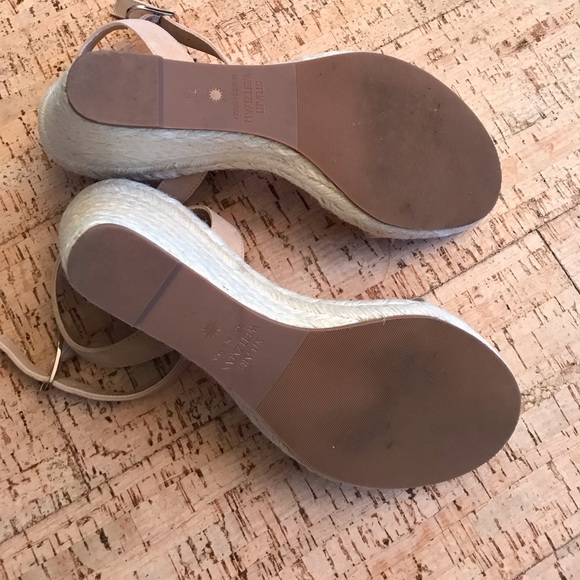 Stuart Weitzman Wedge Sandles - Picture 6 of 8